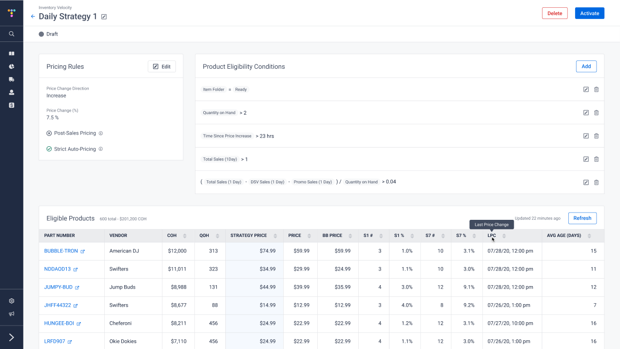 High-fidelity product performance mock